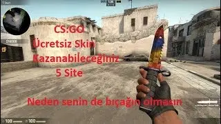 CS:GO Ücretsiz Skin Kazanabileceğiniz 5 Site ve 2x Steam Random Key Çekilişi