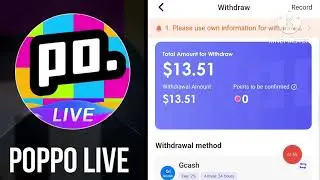 POPPO WITHDRAWAL | Thankyou Poppo ❗12th