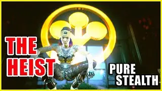 Cyberpunk 2077 How to do the Heist Pure Stealth - Very Hard Difficulty