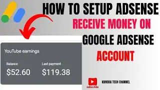 How To Receive Payment Through Google AdSense - Google AdSense Payment Setup 2026