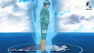 「Akatsuki battle」Might Guy vs Kisame, Guy Seventh Gate make the Tailless Beast unable to resist