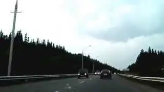 Аварии ДТП видео на дорогах Лобовое в дождь