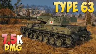 Type 63 - 6 Kills 7.5K DMG - Painted! - World Of Tanks
