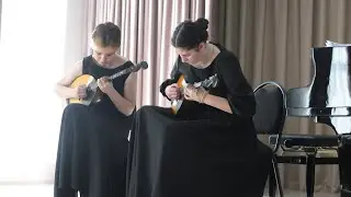 Последний номер сольного концерта дуэта Domra Bella 02.04.24