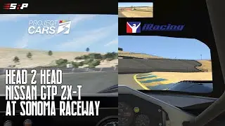 Sim Racing Head 2 Head - Nissan GTP ZX-T at Sonoma Raceway (iRacing vs Project CARS 3)