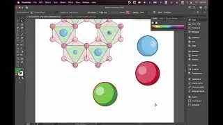 Creating Cartoon 3D Atoms on Adobe Illustrator