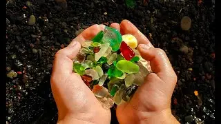 Secret Glass Beach in Hawaii