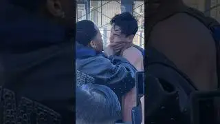 DEVIN HANEY SHOVES RYAN GARCIA’S FACE IN FACE OFF 😳