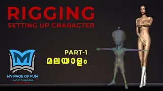 Rigging | Setting up Character | Malayalam | Part-1