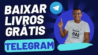 Como baixar livros do Telegram
