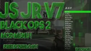 INSANE FREE BLACK OPS 2 MOD MENU - JS JR V7 GSC FREE DOWNLOAD ( RELEASE )