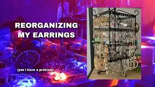clean with me!! the earrings addict...
