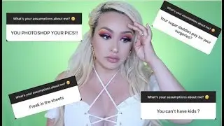 WHY I PHOTOSHOP MY PICS? ANSWERING YOUR ASSUMPTIONS ABOUT ME TAG