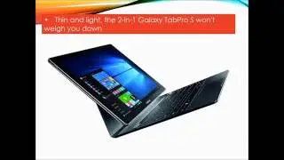 Samsung Galaxy TabPro S 12 Tablet with  Windows 10