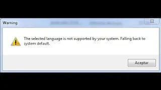 SOLUCIÓN AL  DOLPHIN THE SELECTED LANGUAGE IS NOT SUPPORTED BY YOUR SYSTEM