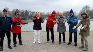 Lachyoga-Übung 
