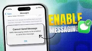 How to Fix 'Cannot Send Message- MMS Messaging Needs to be Enabled To Send This Message' on iPhone
