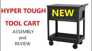 Hyper Tough New Two Drawer Mechanic's Cart Overview