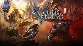Watcher of Realms. Review and Gameplay. RPG and Tower Desense mobile game