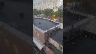 ливень из окна