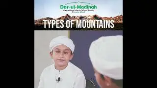 Dar-ul-Madinah students discuss about their lesson on the types of mountains!