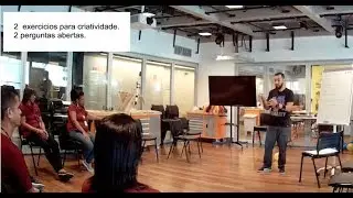 2 exercícios para criatividade e 2 perguntas abertas.