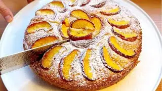 COTTAGE PIE with peaches! Homemade simple peach pie