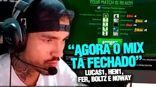 LUCAS1, HEN1, FER, BOLTZ E NOWAY ENFRENTAM TOPS RANKING MUNDO NO CS2