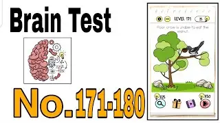 Brain Test Level 171 - 180 Walkthrough Solution / The Games