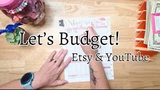My Income = Etsy and YouTube! • Monthly Budget • Savings Challenges & Happy Mail