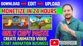 How To Create Animated video | Upload Animated Video On YouTube | Make Money From Cartoons 🤑