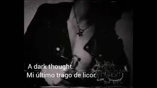 Mi último trago de licor ...dsbm lyrics //A DARK THOUGHT
