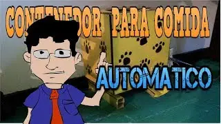CONTENEDOR PARA COMIDA  DE PERRO AUTOMATICO