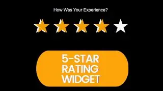STAR RATING WIDGET USING HTML ,CSS |HOW TO CREATE STAR RATING |STAR RATING TUTORIAL | RATING EXAMPLE