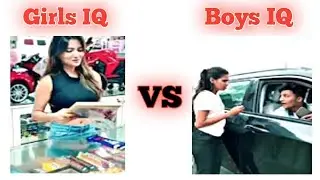 Girls IQ VS Boys IQ 🥵😂😅 