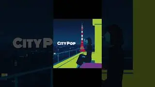 ideate.xyz citypop album cover style designs #aidesign #citypop #citypopmusic #lofiart #popart
