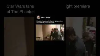 Star Wars Fans React to the Midnight Premiere of "The Phantom Menace" in 1999