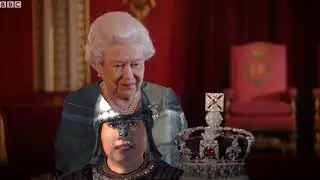 The Queen talks about the crown