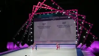 София Демержи и Константин Деремов Чемпионат России по акробатическому рок-н-роллу
