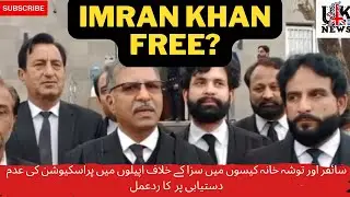 Imran Khan Court Case | سائفر اور توشہ خانہ کیسوں میں سزا | PTI Press Conference 29-02-2024