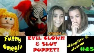 Omegle Trolling Funny Chatroulette | Jenna Baby & Mr. Jingles Freak People Out