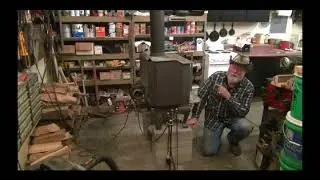New flew for the wood stove