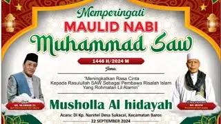 KH Muammar Z.A Maulid Nabi Saw kp Naretel Baros serang MasyaAllah suara beliau bikin Terharu