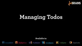 Managing Todos in IntelliJ