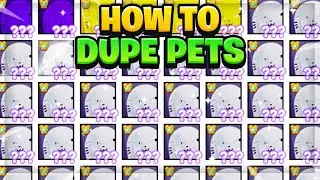 *WORKING *HOW TO DUPE PETS IN Pet Simulator X/YEET A PET!
