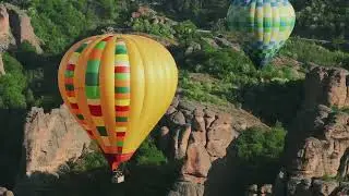 hot air balloon flight Belogradchik