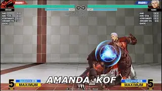 KOF XV DINOSAUR ARMOR COMBO