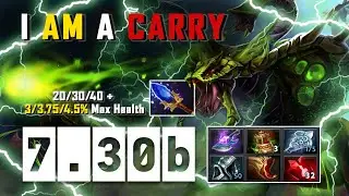 Dota 2 7.30b venomancer carry new meta scepter by goodwin.Everyone cant escape from this venomancer.
