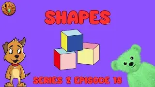 Funky the Green Teddy Bear – Shapes. Preschool Fun for Everyone! Series 2 Episode 18