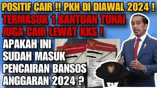 POSITIF CAIR !! 2 BANSOS TUNAI CAIR HARI INI !! SUDAH MASUK BANSOS TAHUN 2024 ?? KPM WAJIB CEK !!